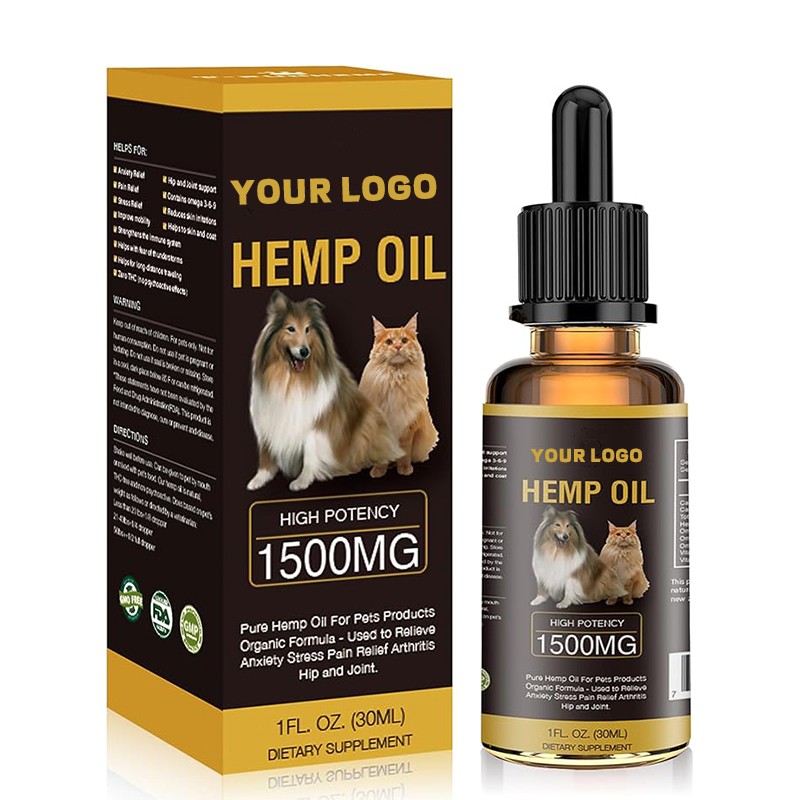 Custom Dogs Drops Relief Stress Drops Pet Nutritional Supplements Anxiety Relief Pet Treat Calming Supplement Dogs Calming Treat