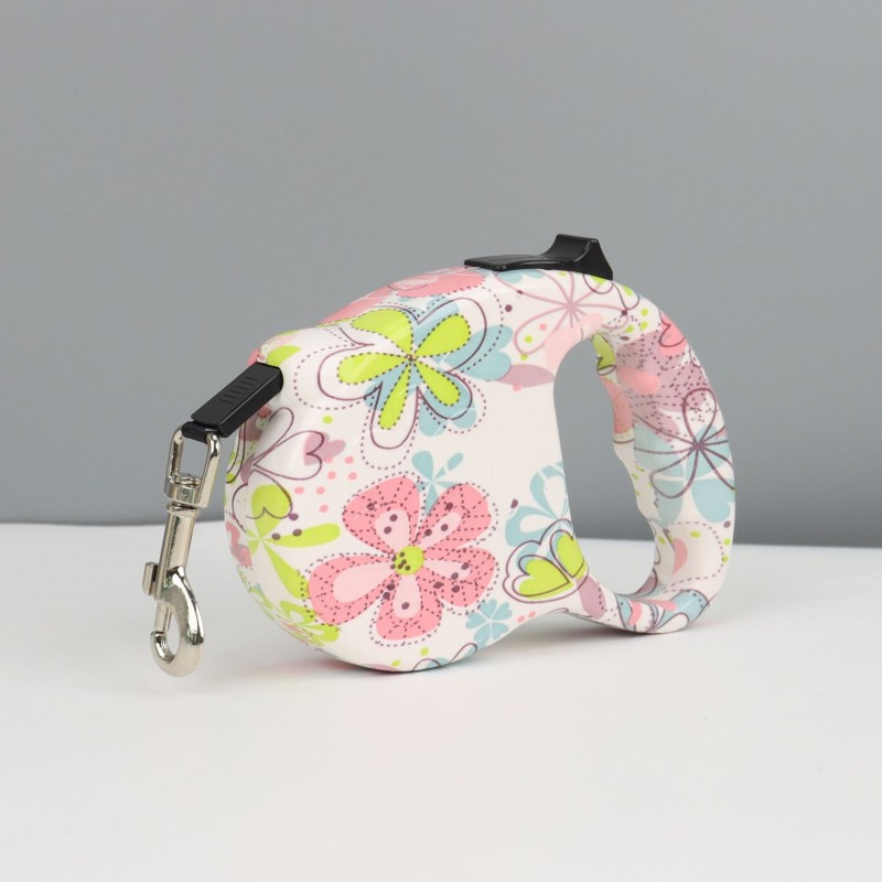 Factory Directly Walking Dog Leash Pet Traction Rope Pet Collar Explosion-proof Punching  Dog Rope