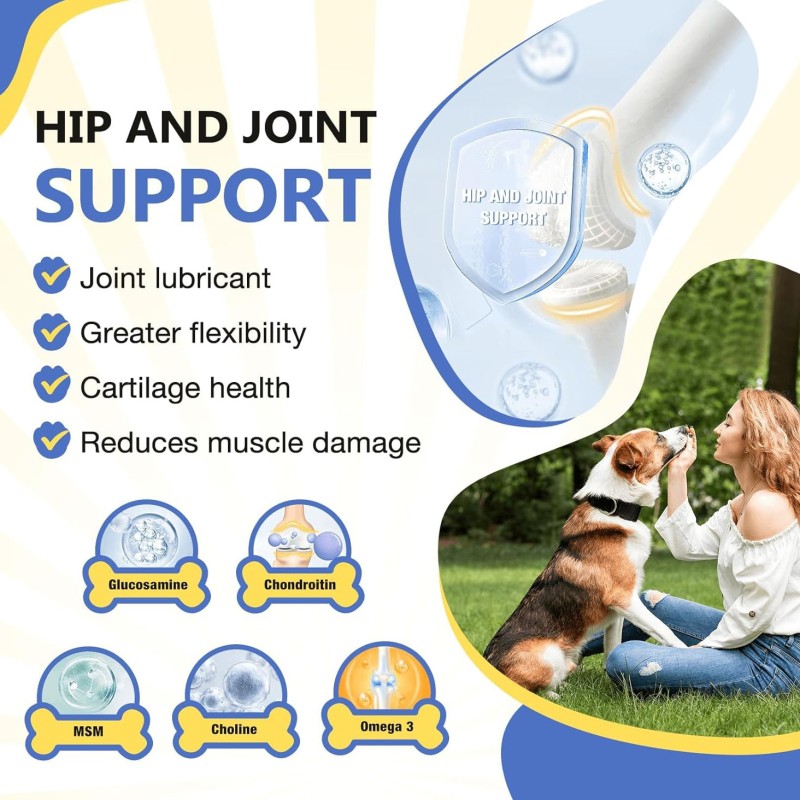 15 in 1 Multivitamins Tablets for Dogs Skin and Coat Health