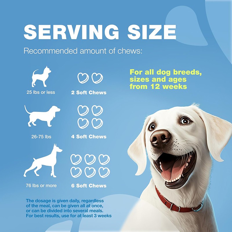 Anti Anxiety Pain Stress Sleep Arthritis Seizures Relief Hemp Pet Hip Joint Health Calming Treats Organic Dog Hemp Oil Products