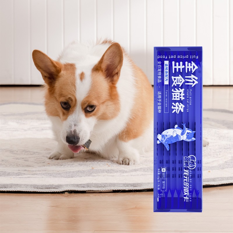 Cat Wet Food Sticks Wholesale Cat Treat Pet Kittens Snacks Delicious Cat Strips