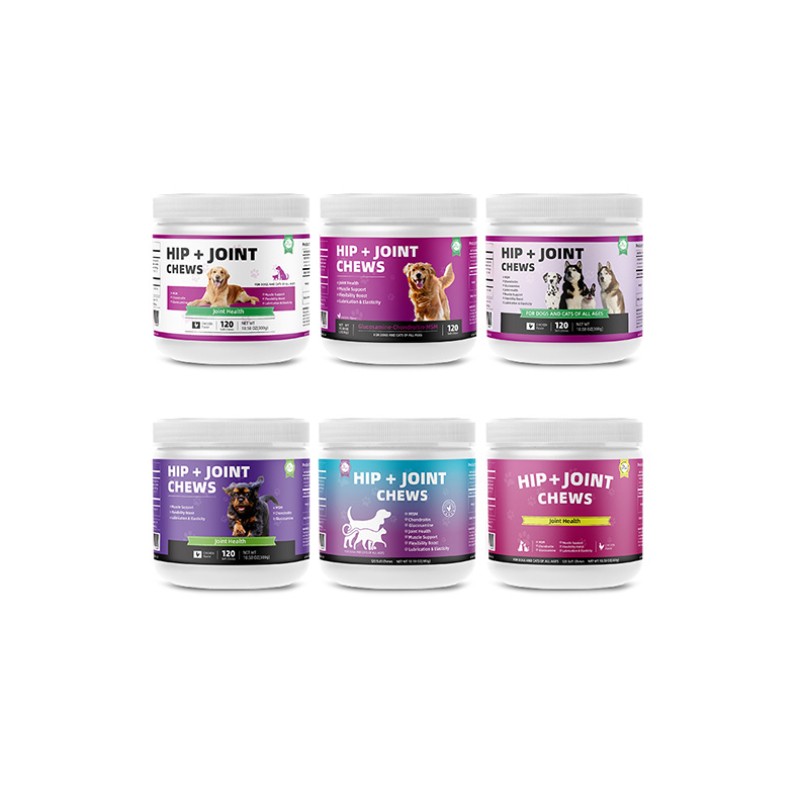 Pet Yuan  Promoting Cross-Border Health Products for Cats Dogs Glucosamine Chondroitin for Hip Joint for Pets Fish