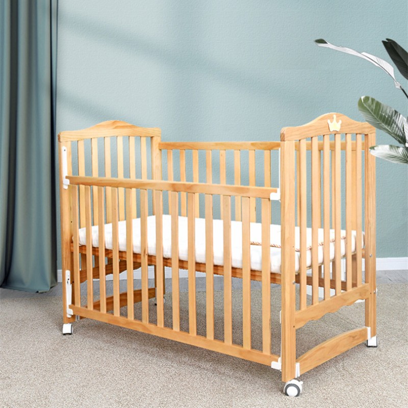 Baby Crib Manufacturer - Multi-Functional Pine Wood
