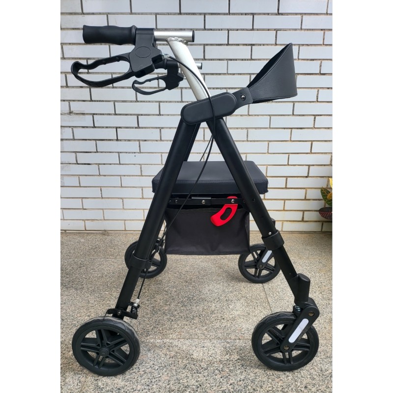 Rollator Walker Manufacturer - 4 Wheels Foldable Aluminum