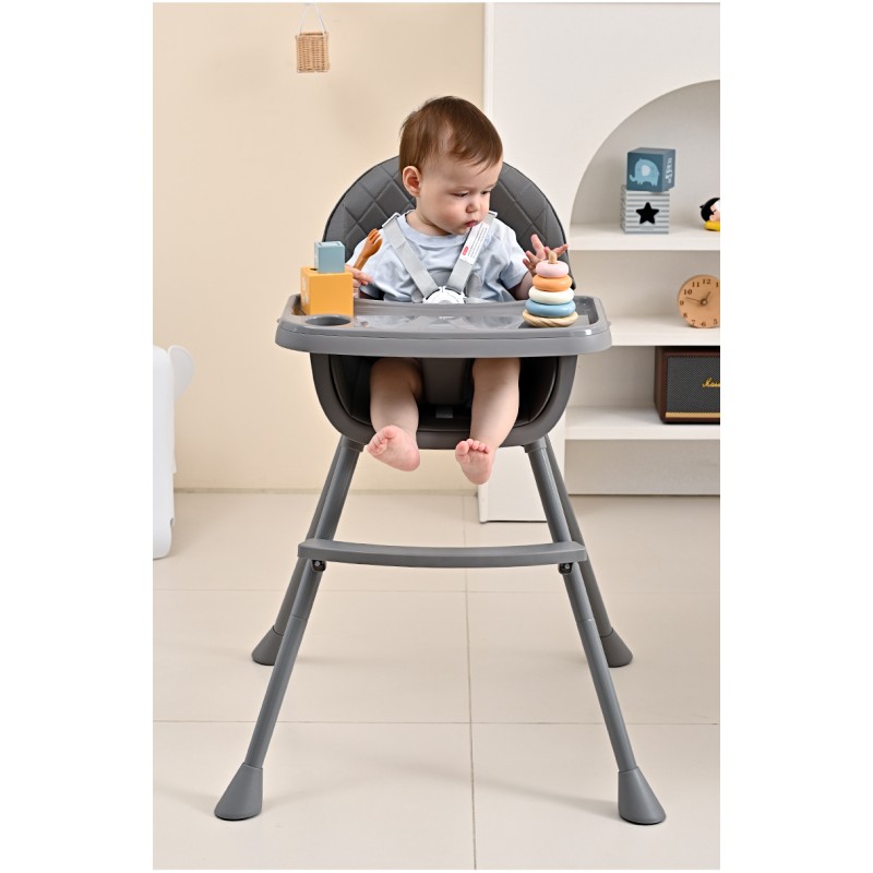 Baby High Chair Factory - Wood Grain Steel Tube