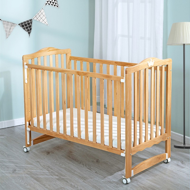 Baby Crib Manufacturer - Multi-Functional Pine Wood