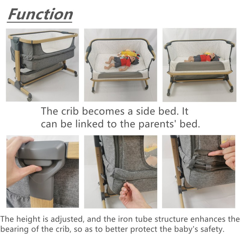 Baby Cot Manufacturer - Removable Bassinet Set
