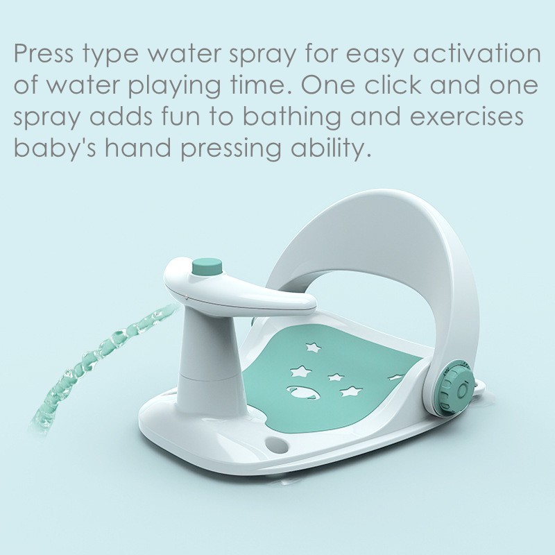 Baby Bath Chair Supplier - Foldable Backrest Suction