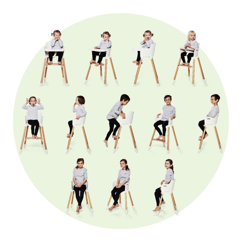 Baby High Chair Manufacturer - Plastic Foldable Adjustable