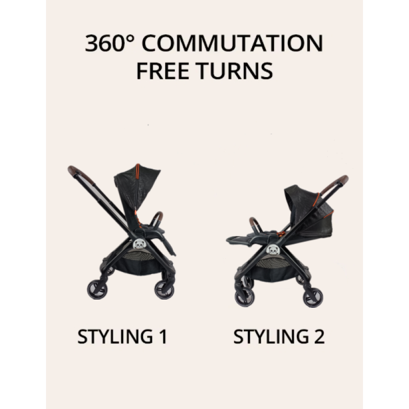 Baby Stroller Supplier - Luxury 2 in 1 EN Certified