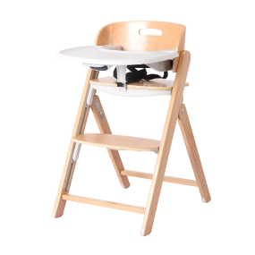 Baby High Chair Supplier - Wooden Adjustable Height