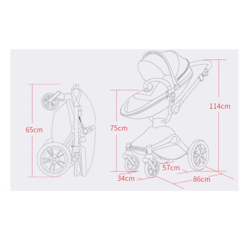 Baby Stroller Supplier - OEM Steel Frame Compact