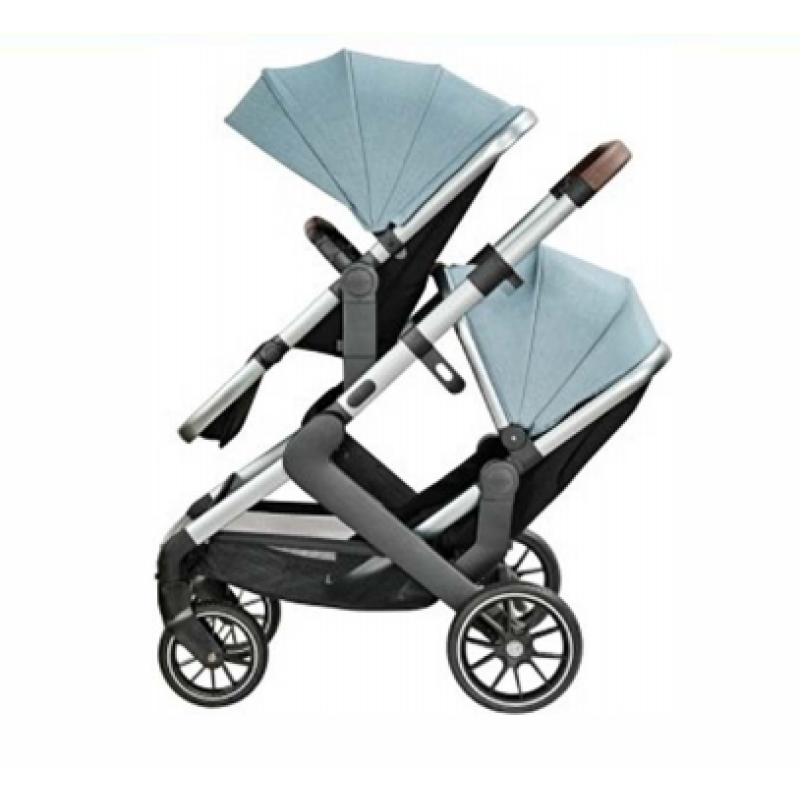 Double Stroller Supplier - 3 in 1 Twin Pram Light