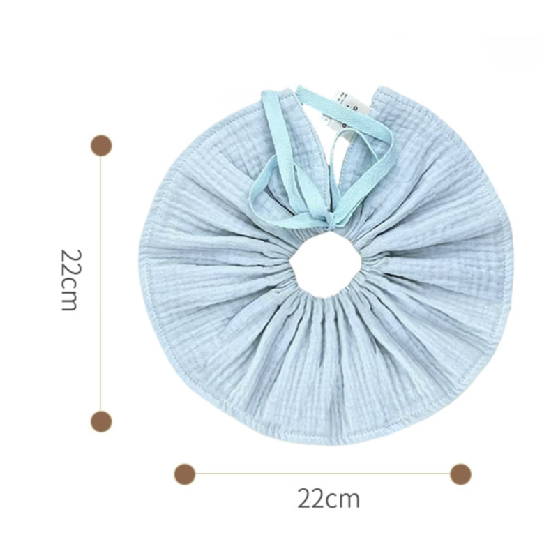 Baby Bib Supplier - Round Swivel Cotton