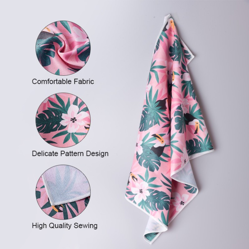 Tea Towel Manufacturer - 100% Polyester Linen Quick Dry