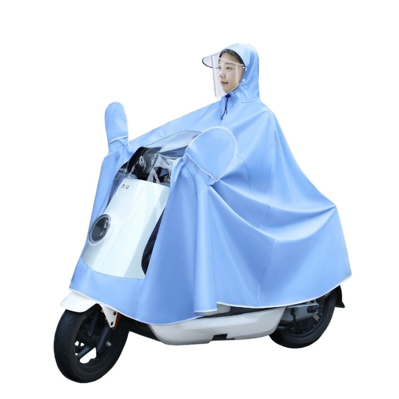 Motorcycle Raincoat Manufacturer - Adult Jacquard Fabric Cloak