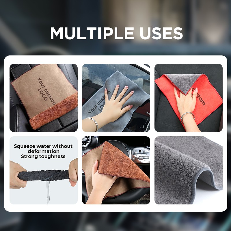 Cleaning Towel Supplier - Custom Water Absorbent Coral Fleece