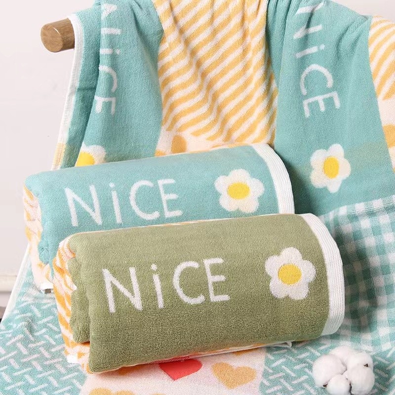 Bath Towel Factory - Jacquard 100% Cotton Quick Drying Custom