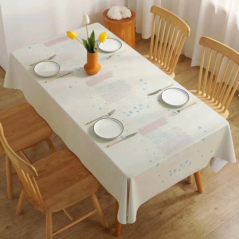 Vintage Tablecloth Supplier - Wholesale Customized Blue Linen