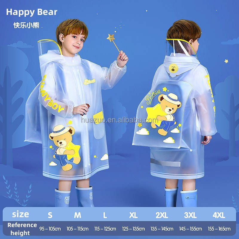 Children Raincoat Supplier - Hot Selling Fashion Cartoon Kids