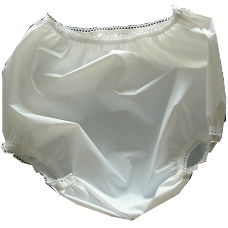 Waterproof Pants Supplier - Adult Milky White Plastic Incontinence