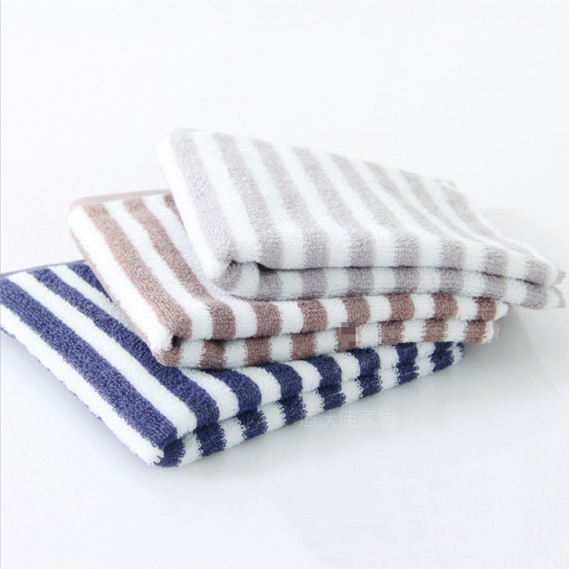 Striped Towel Manufacturer - Custom 100% Cotton Compressed Pool