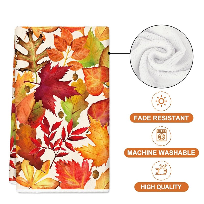 Dish Cloth Manufacturer - Autumn Polyester Quick Dry Fall