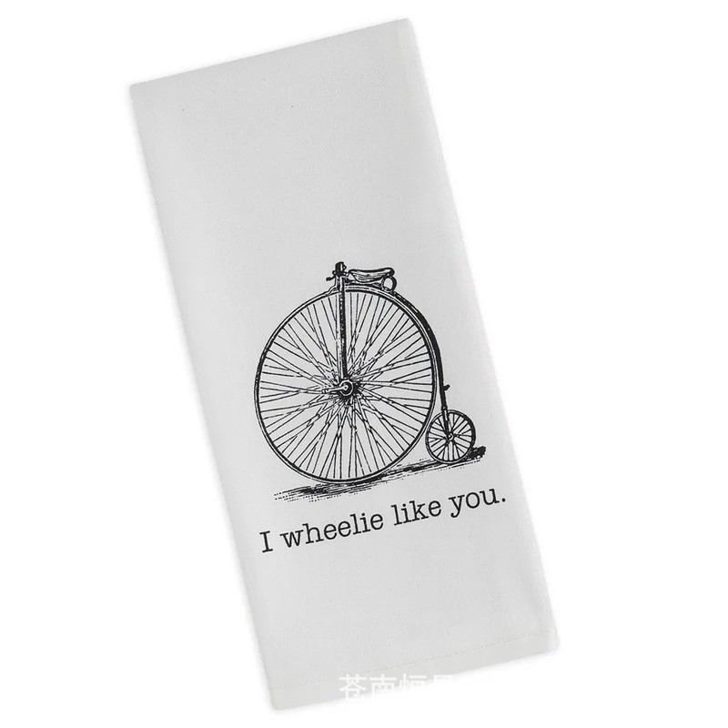 Dish Towel Factory - 100% Polyester Cotton Plain White