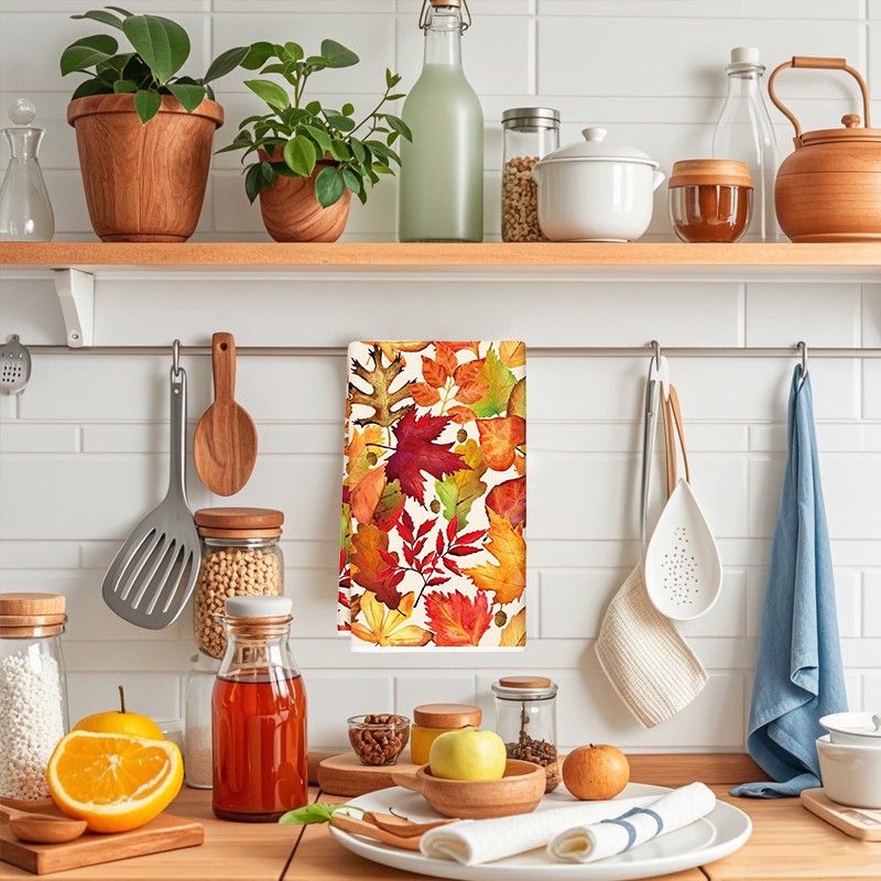 Dish Cloth Manufacturer - Autumn Polyester Quick Dry Fall