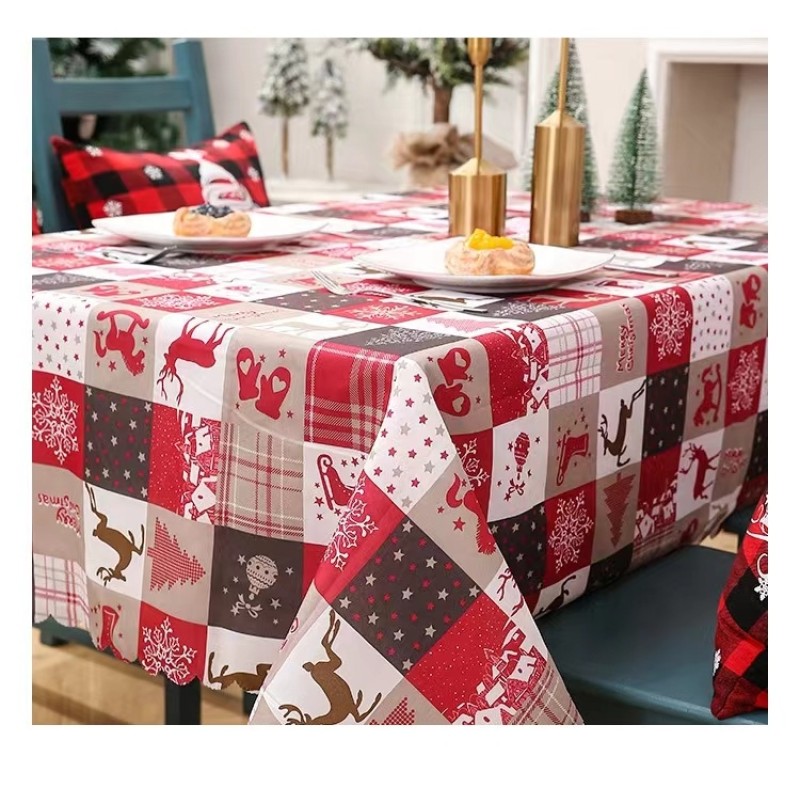 Cotton Tablecover Factory - Customized Rectangle Linen Wedding