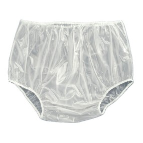 Waterproof Pants Supplier - Adult Milky White Plastic Incontinence