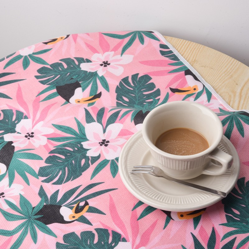 Tea Towel Manufacturer - 100% Polyester Linen Quick Dry