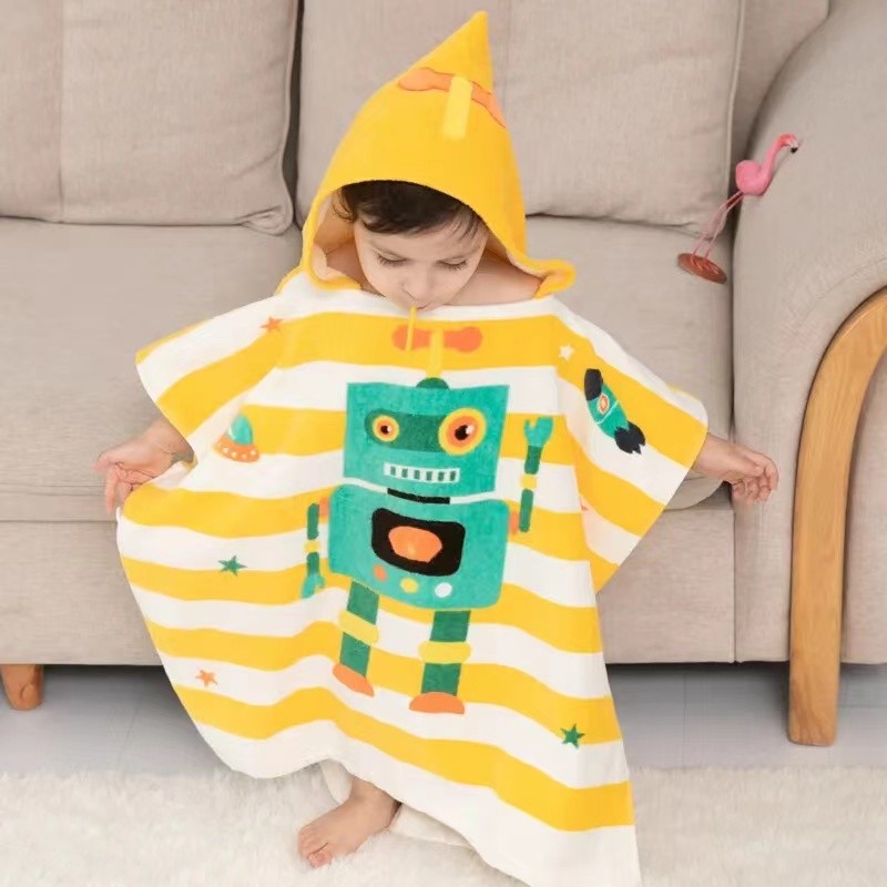 Hooded Towel Factory - Customized Kids Microfiber Super Absorbing