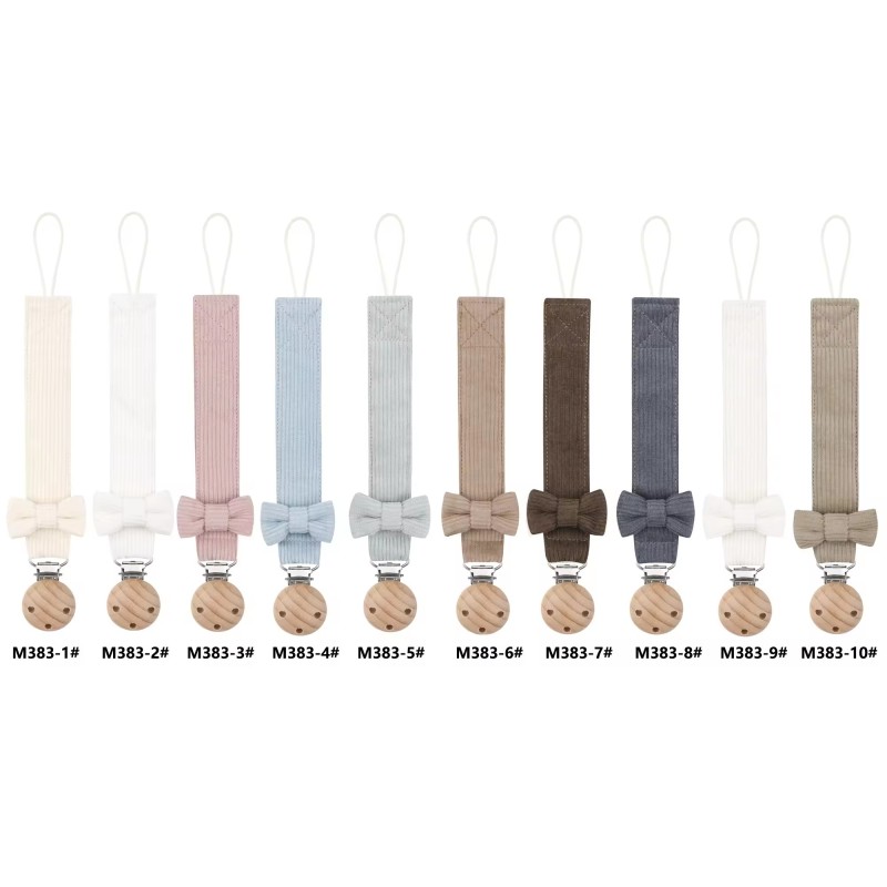 Pacifier Holder Manufacturer - New Design Colorful Dummy Chain