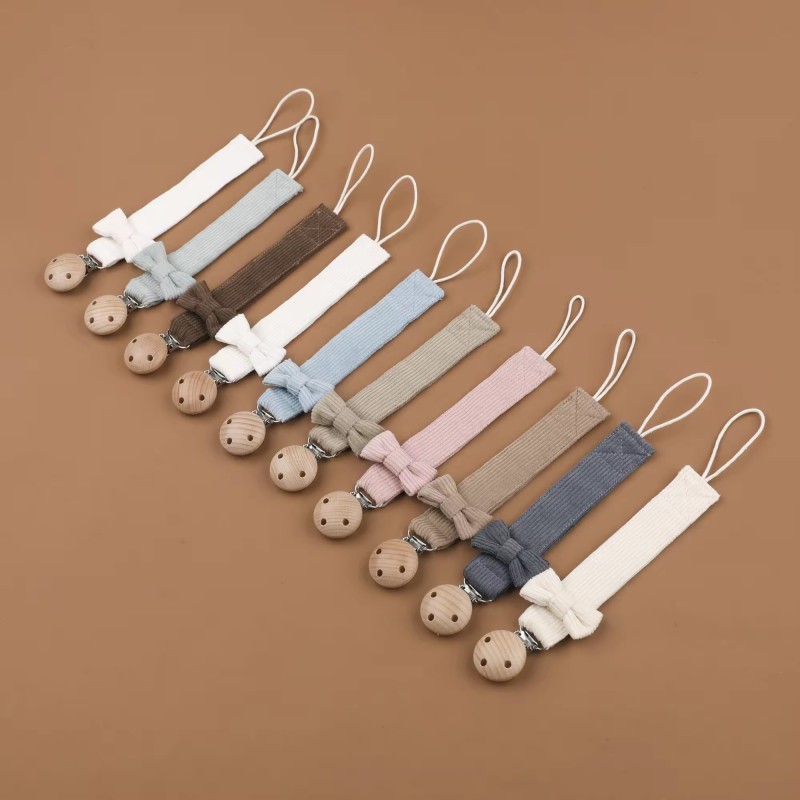 Pacifier Holder Manufacturer - New Design Colorful Dummy Chain