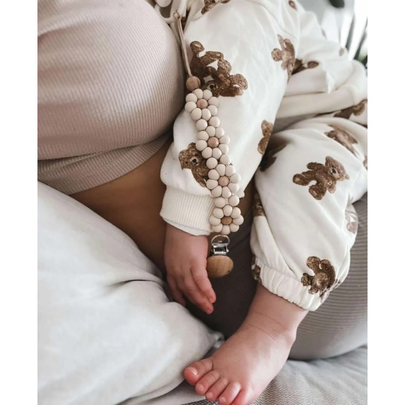 Teether Supplier - New Flower Silicone Pacifier Chain