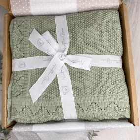 Knitted Blanket Manufacturer - Cotton Knitted for Boys Girls