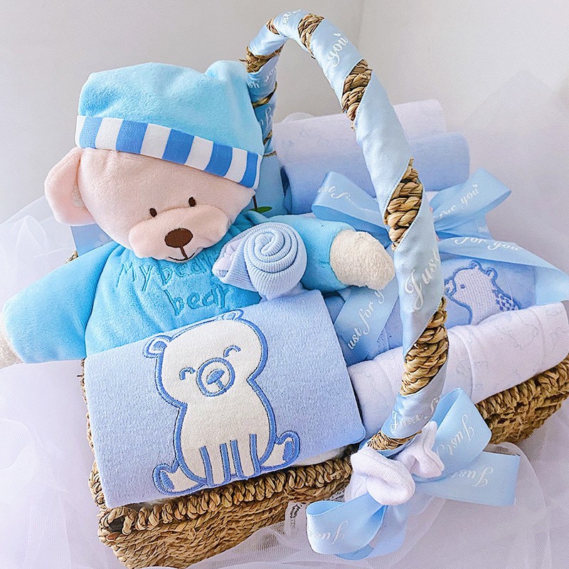 Baby Gift Set Supplier - 0-9 Months 12pcs Cotton Pajamas