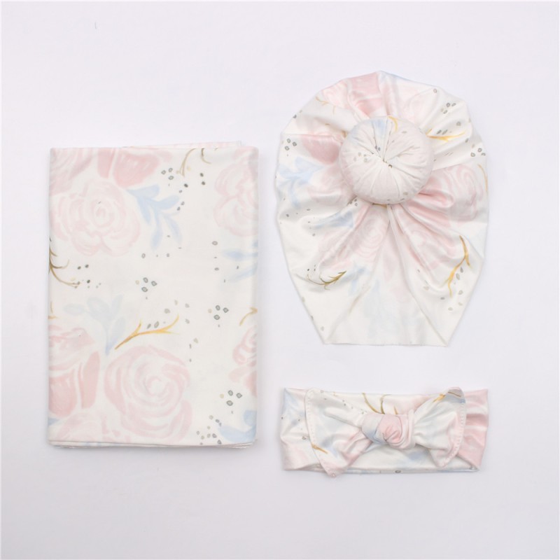 Sleep Swaddle Manufacturer - Soft Newborn Cotton Matching Hat