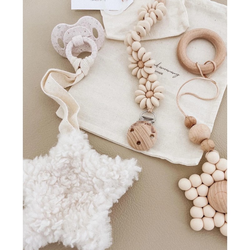 Teether Supplier - New Flower Silicone Pacifier Chain