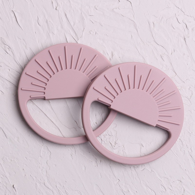 Teething Toy Factory - BPA Free Silicone Chewable Ring Sun