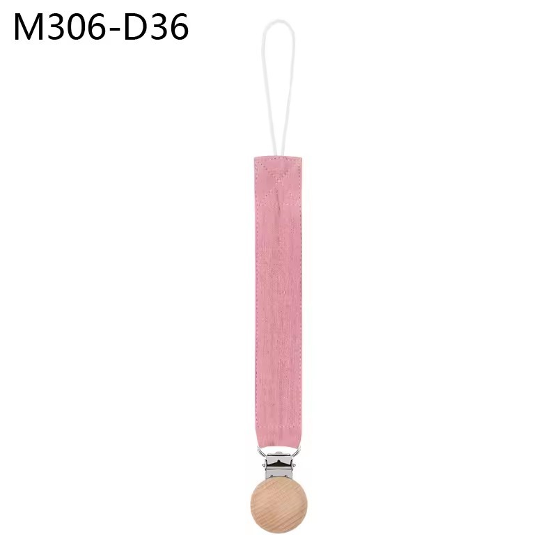 Pacifier Clip Factory - Muslin Fabric Minimalist Neutral Holder