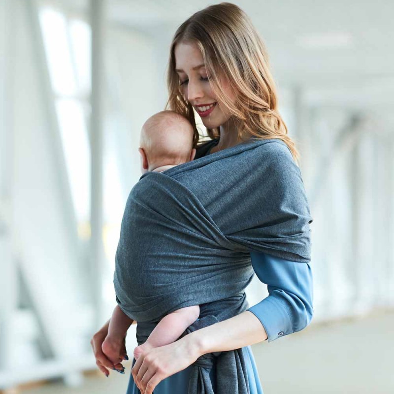 Baby Carrier Supplier - Multifunctional Sling Wrap Soft Bamboo