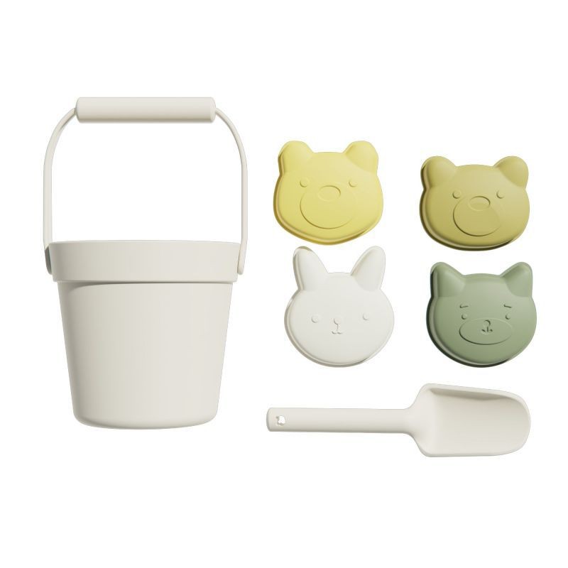 Beach Toys Factory - BPA Free Silicone Sand Bucket Set