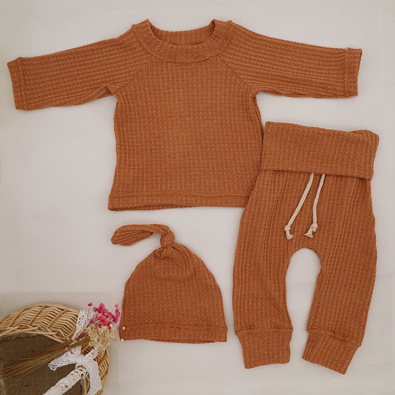 Infant Clothing Factory - Cotton Jumpsuit with Hat Pants