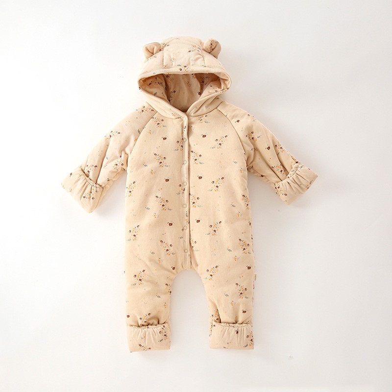 Winter Romper Manufacturer - Long Sleeve Newborn Coat Jumpsuit