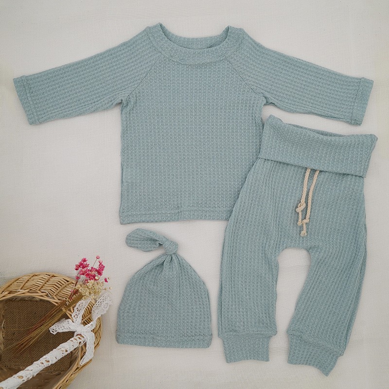 Infant Clothing Factory - Cotton Jumpsuit with Hat Pants