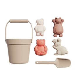 Beach Toys Factory - BPA Free Silicone Sand Bucket Set