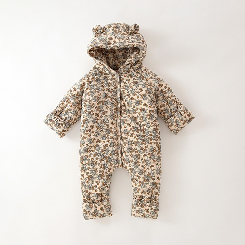 Winter Romper Manufacturer - Long Sleeve Newborn Coat Jumpsuit