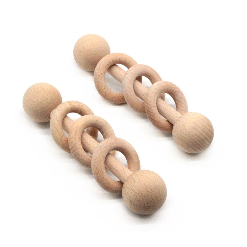 Baby Teether Supplier - Wholesale Organic Beech Wood Stick